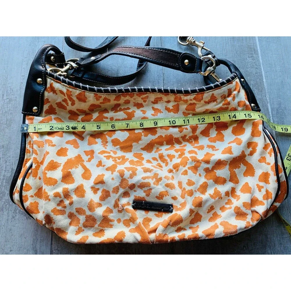 RACHEL by RACHEL ROY Animal Print Hobo Shoulder Bag Handbag Crossbody Boho